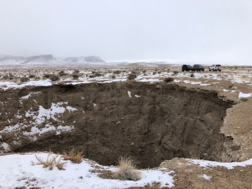 Group Photo Sinkhole