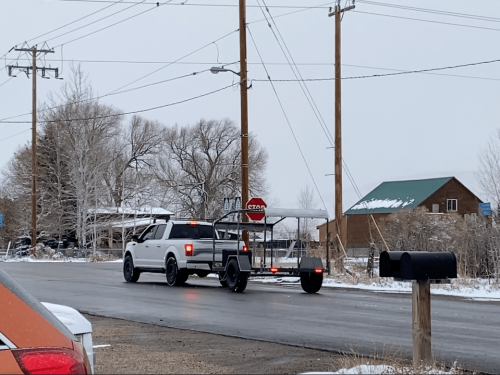 Taking the trailer home