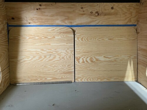 Headboard that will have storage behind it