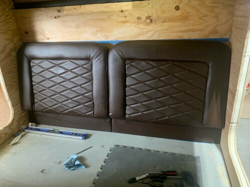 Custom fabric head board